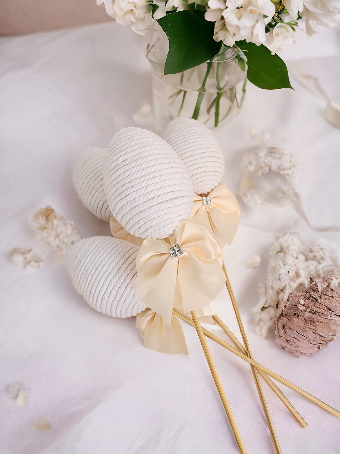 Handmade Easter egg lollipop decorations